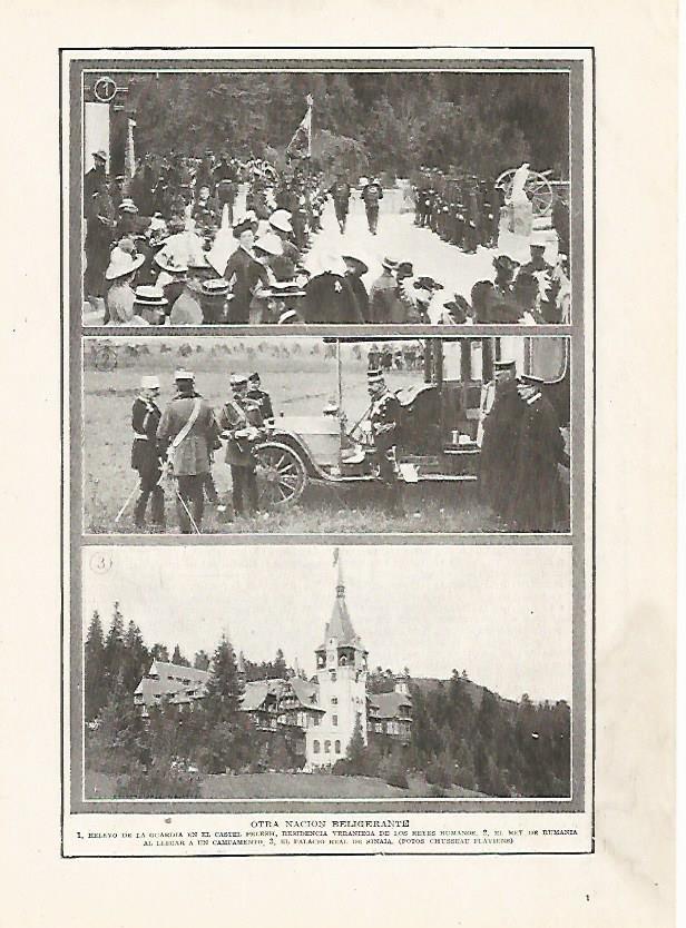 LAMINA BLANCO Y NEGRO 7454: La realeza de Rumania