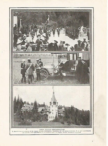 LAMINA BLANCO Y NEGRO 7454: La realeza de Rumania