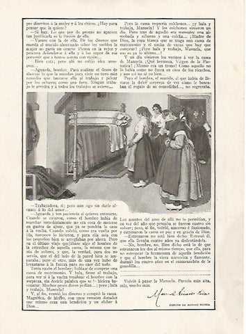 LAMINA BLANCO Y NEGRO 7456: Dibujo de Mendez Bringa