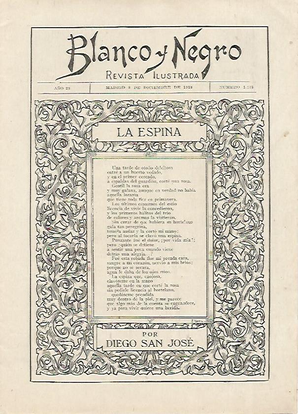 LAMINA BLANCO Y NEGRO 7473: Portada del numero 1433
