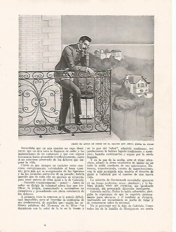 LAMINA BLANCO Y NEGRO 7501: Ilustracion de Huertas