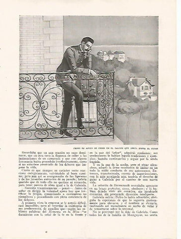 LAMINA BLANCO Y NEGRO 7501: Ilustracion de Huertas