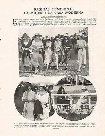 BLANCO Y NEGRO 7506: Paginas femeninas por la Condesa de Armonville