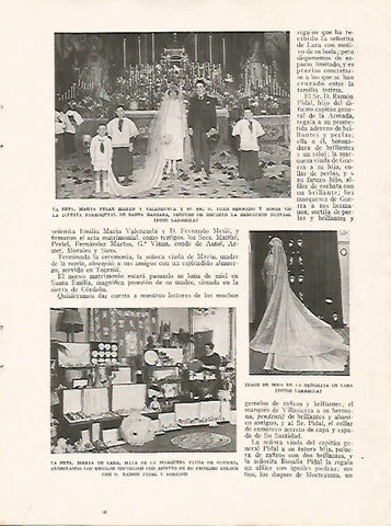LAMINA BLANCO Y NEGRO 7507: Maria de Larahija de la marquesa de Guerra
