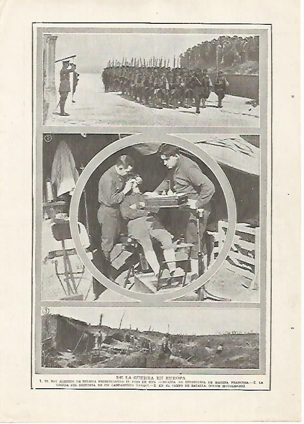 LAMINA BLANCO Y NEGRO 7519: Fotos de la Primera Guerra Mundial