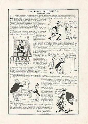 LAMINA BLANCO Y NEGRO 7523: La Semana Comica