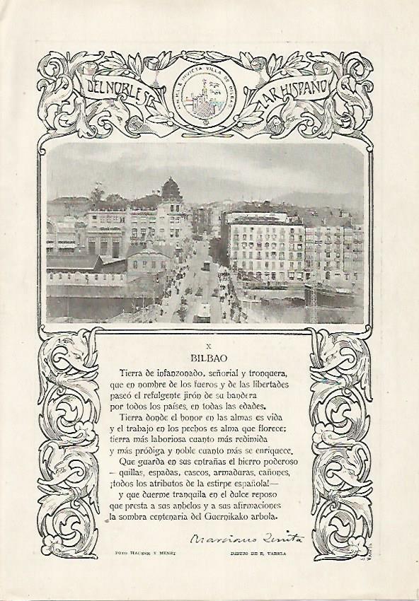 LAMINA BLANCO Y NEGRO 7526: Bilbao