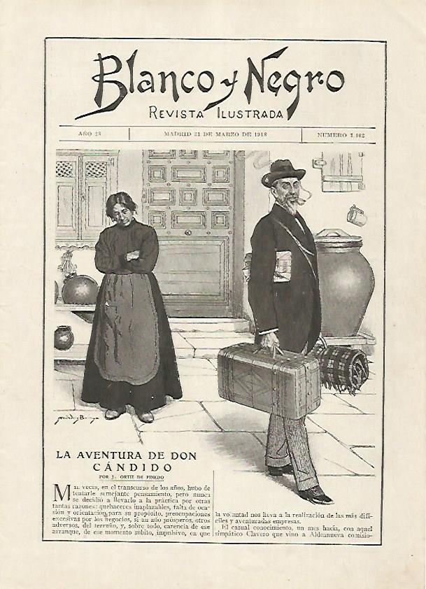 LAMINA BLANCO Y NEGRO 7534: Portada del numero 1402