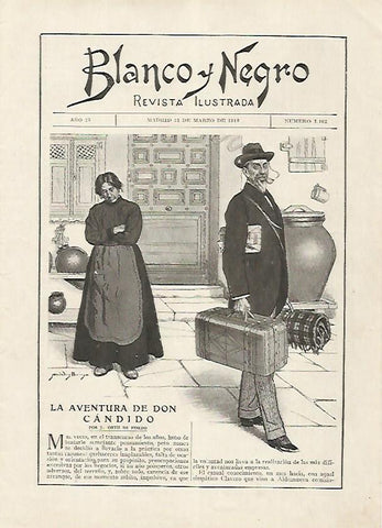 LAMINA BLANCO Y NEGRO 7534: Portada del numero 1402