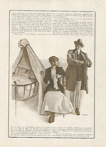 LAMINA BLANCO Y NEGRO 7537: Ilustracion de Huertas