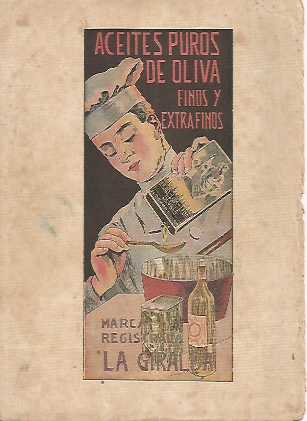 LAMINA BLANCO Y NEGRO 7553: Publicidad de aceites La Giralda