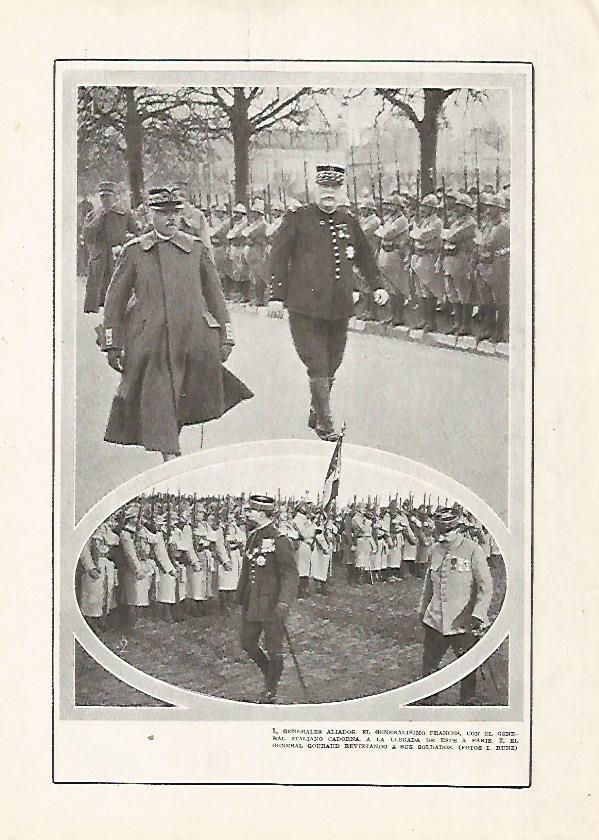 LAMINA BLANCO Y NEGRO 7562: General Gouraud de Francia