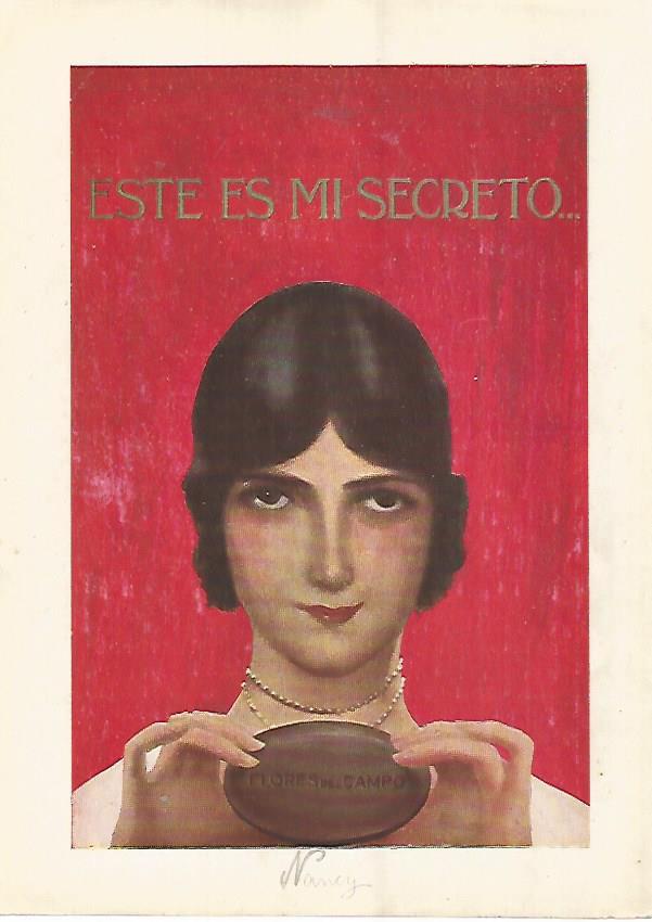 LAMINA BLANCO Y NEGRO 7577: Publicidad Flores de Campo
