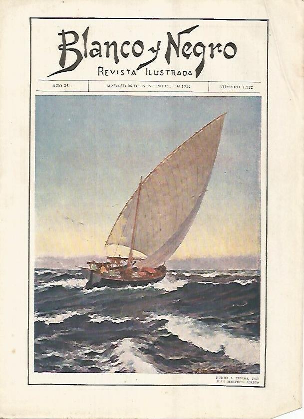 LAMINA BLANCO Y NEGRO 7580: Portada del numero 1332