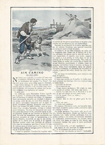 LAMINA BLANCO Y NEGRO 7590: Sin camino por Angel Guerra