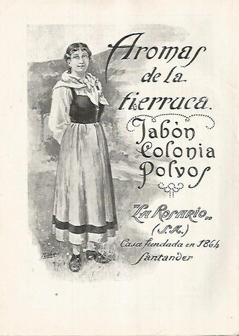 LAMINA BLANCO Y NEGRO 7597: Publicidad de La Rosario SA
