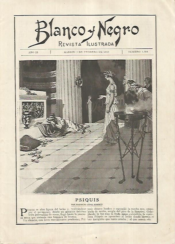 LAMINA BLANCO Y NEGRO 7603: Portada del numero 1394