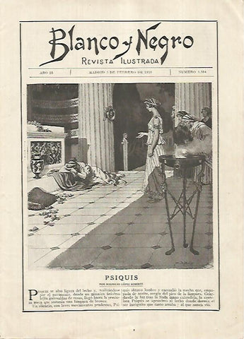 LAMINA BLANCO Y NEGRO 7603: Portada del numero 1394