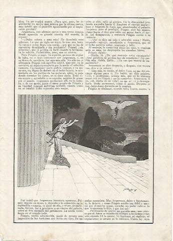 LAMINA BLANCO Y NEGRO 7604: Dibujo de Mendez Bringo