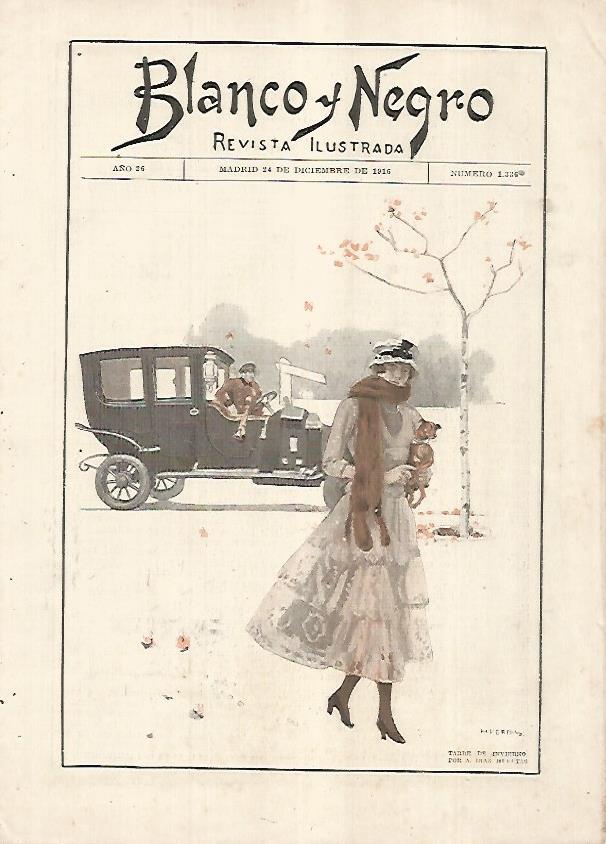 LAMINA BLANCO Y NEGRO 7619: Tarde de invierno por Diaz Huertas