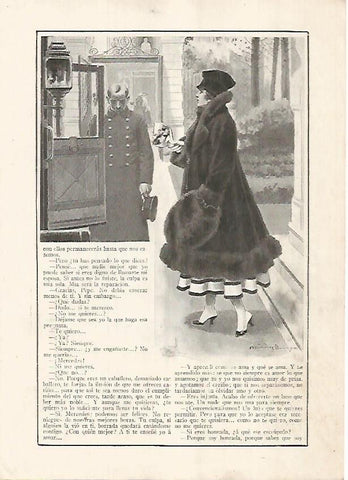 LAMINA BLANCO Y NEGRO 7620: Ilustracion de Mendez Bringo