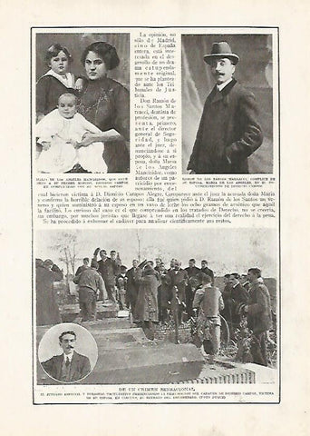 LAMINA BLANCO Y NEGRO 7626: Crimen de Dionisio Campos