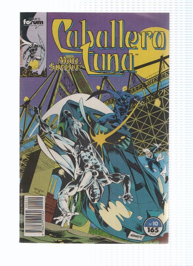 Planeta: Caballero luna numero 10: Movida a Medianoche (numerado 1 en trasera)