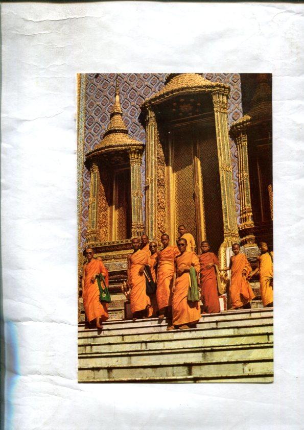 Foto: Monjes budistas en Thailandia