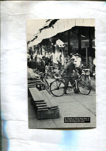 Foto: Banquete en Futami (Japon) y Mercado de Chung Wong Miao en Siam