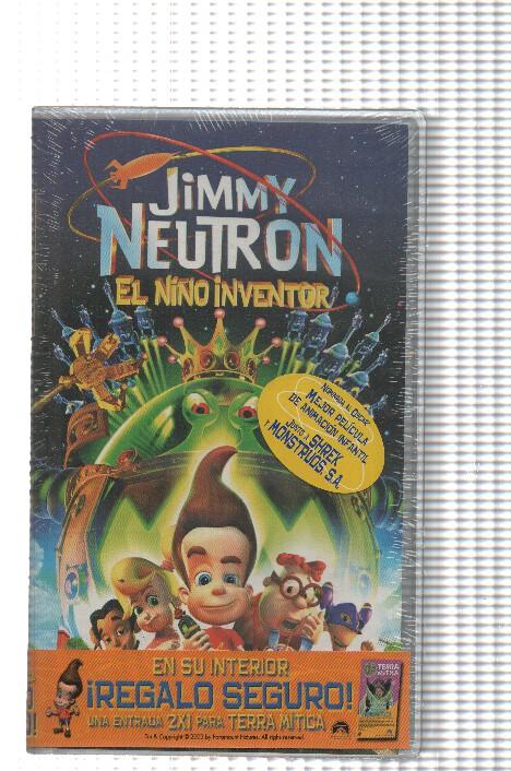 VHS-Cine: JIMMY NEUTRON, El Niño Inventor (Paramount 2003)