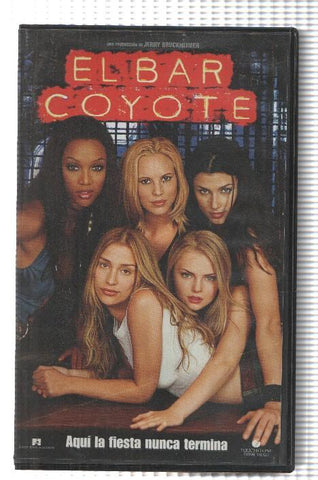 VHS-Cine: EL BAR COYOTE -  Piper Perabo y Adam Garcia (Touchstone 2001)