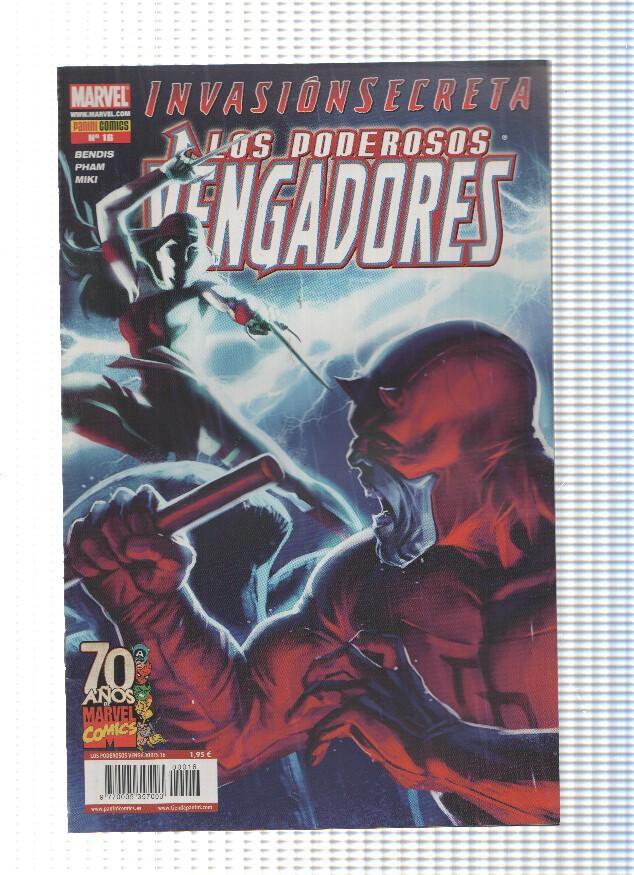 Los Poderosos Vengadores numero 16: Invasion Secreta