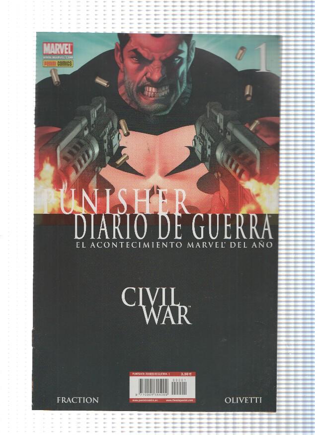 Punisher numero 01: Diario de Guerra