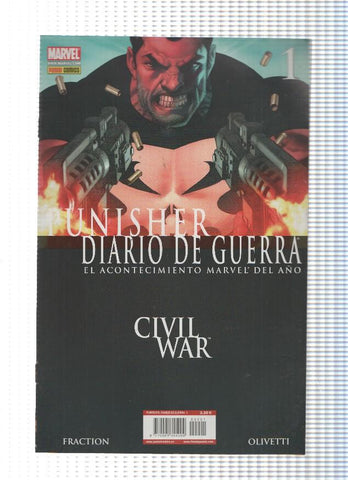 Punisher numero 01: Diario de Guerra