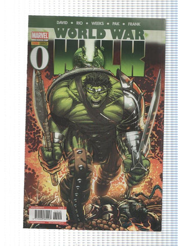 World War Hulk numero 0 ( en interior indica volumen 1 )