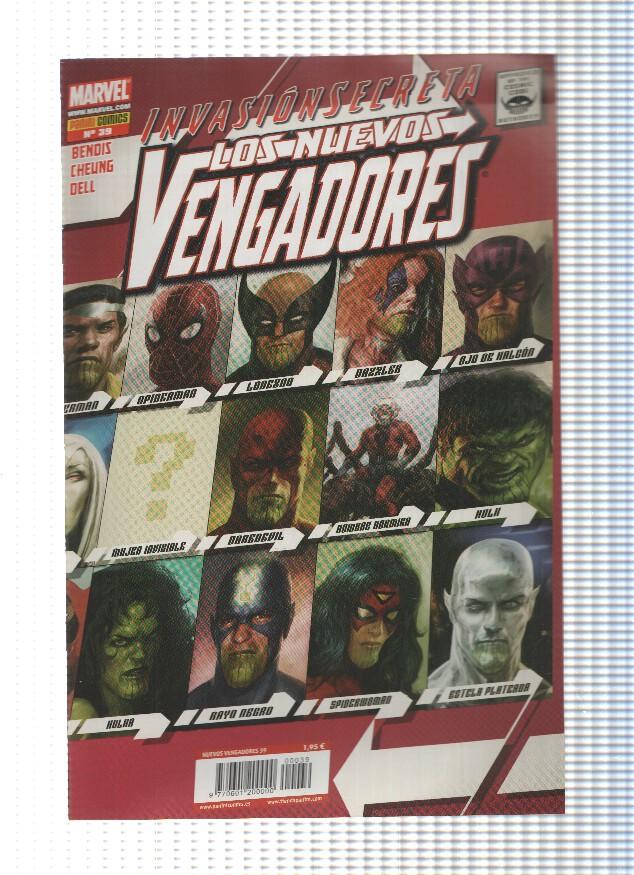 Los Nuevos Vengadores numero 39: Invasion secreta