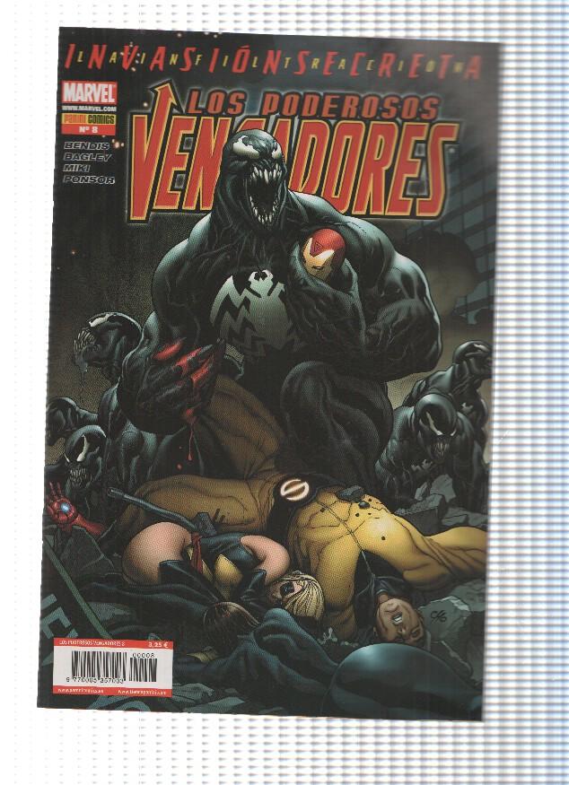 Los poderosos Vengadores numero 08: Invasion secreta