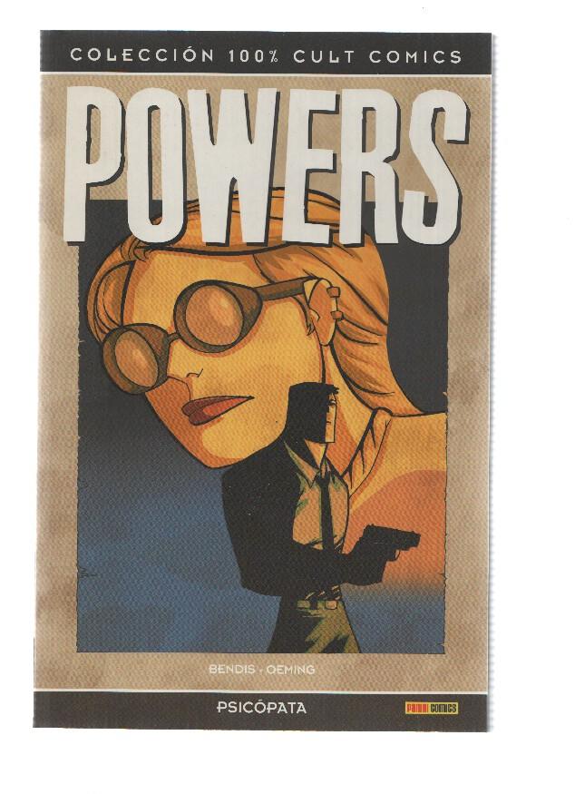 100% Cult Comics - POWERS: PSICOPATA - Brian Michael Bendis (Panini 2008)