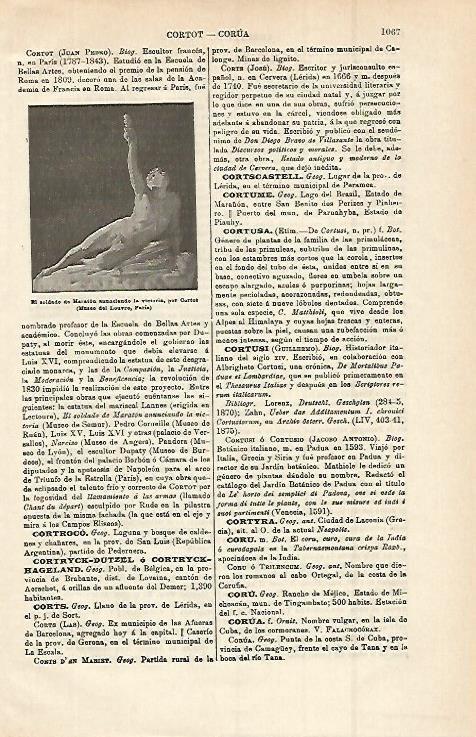 LAMINA ESPASA 15079: Escultura de Cortot