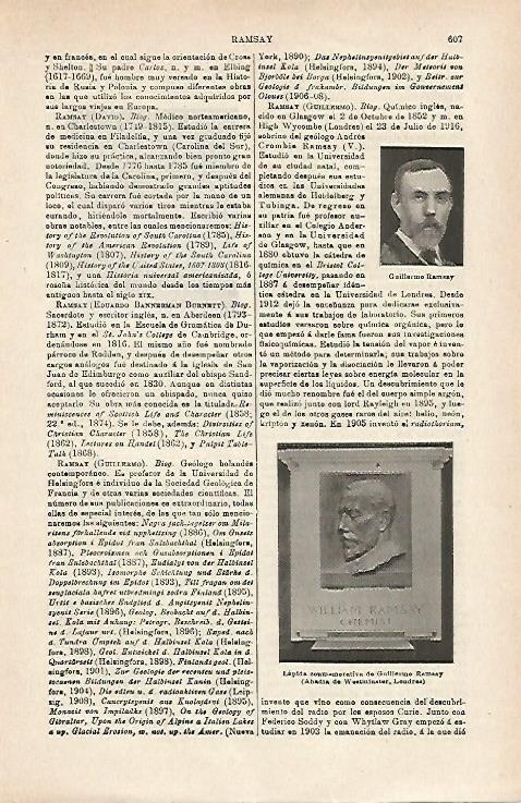 LAMINA ESPASA 15946: William Ramsay