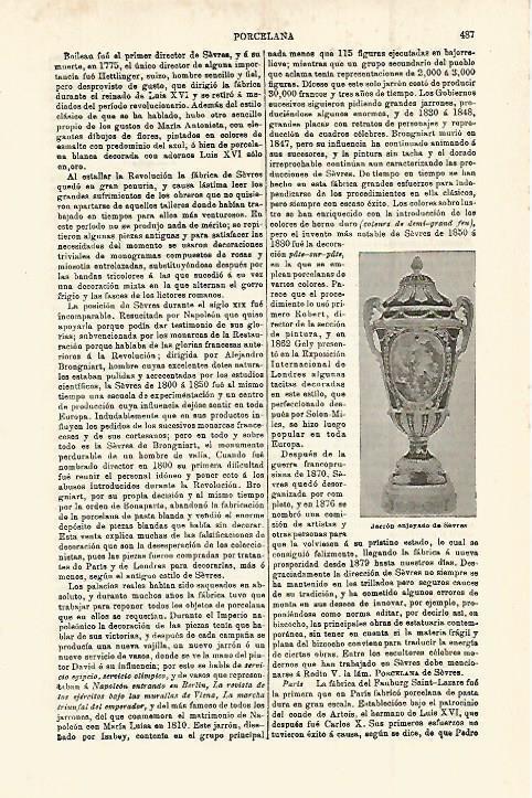 LAMINA ESPASA 15273: Jarron enjoyado de Sevres