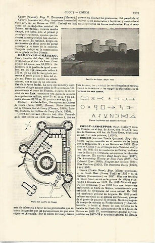 LAMINA ESPASA 15121: Castillo de Couev