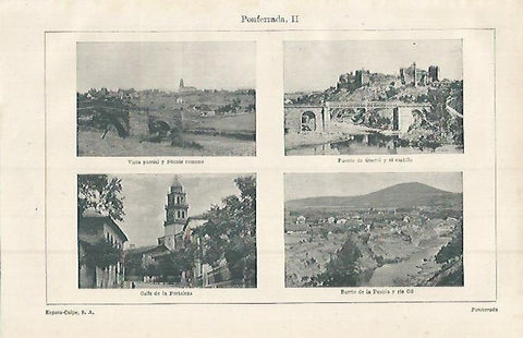 LAMINA ESPASA 15218: Ponferrada Leon