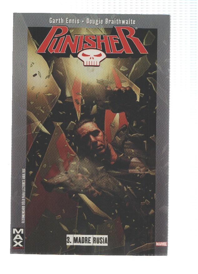 100% Marvel MAX: PUNISHER, Numero 03: MADRE RUSIA (Panini 2009)