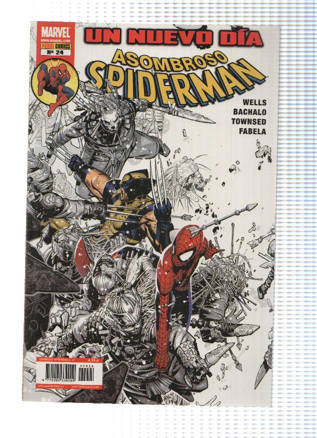 ASOMBROSO SPIDERMAN, Numero 24: Un nuevo dia (Panini 2008)