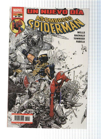 ASOMBROSO SPIDERMAN, Numero 24: Un nuevo dia (Panini 2008)