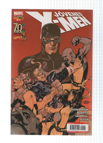 JOVENES X-MEN, Año 1, Numero 02: La Caida de los Mutantes (Panini 2009)