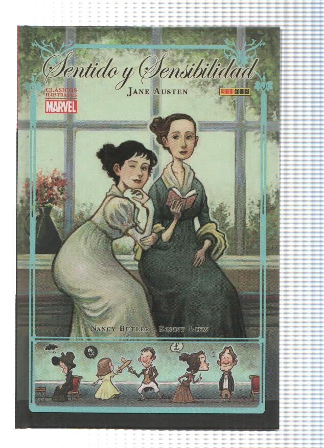 Clasicos Ilustrados Marvel: SENTIDO Y SENSIBILIDAD - Jane Austen (Panini 2014)