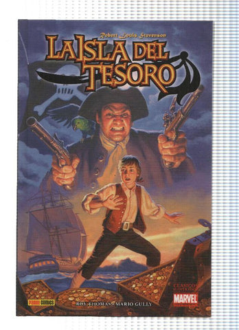 Clasicos Ilustrados Marvel: LA ISLA DEL TESORO - Robert Louis Stevenson (Panini 2011)