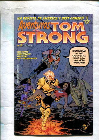 Aventuras de Tom Strong numero 02: Anillo de fuego